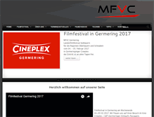 Tablet Screenshot of mfvc-germering.de